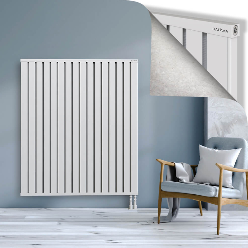 OBI Dekoratif Alüminyum Radyatör 1500x1284 Beyaz