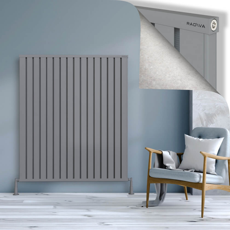 OBI Dekoratif Alüminyum Radyatör 1500x1284 Gri