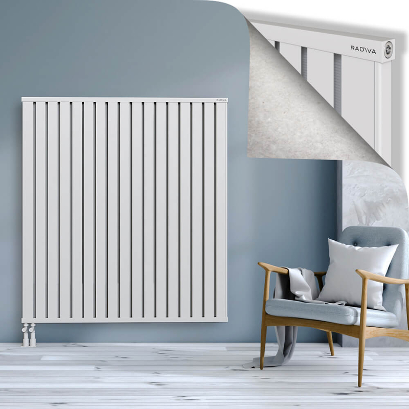 OBI Dekoratif Alüminyum Radyatör 1500x1364 Beyaz
