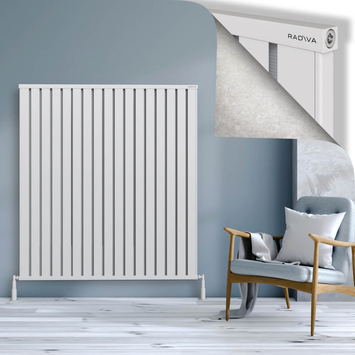 Radiva - Obi Dekoratif Alüminyum Radyatör 1500x1364 Beyaz