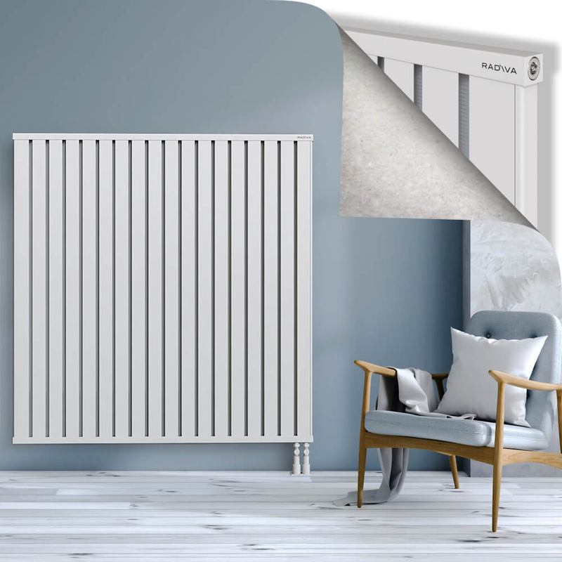 OBI Dekoratif Alüminyum Radyatör 1500x1444 Beyaz