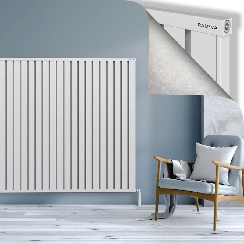 OBI Dekoratif Alüminyum Radyatör 1500x1844 Beyaz
