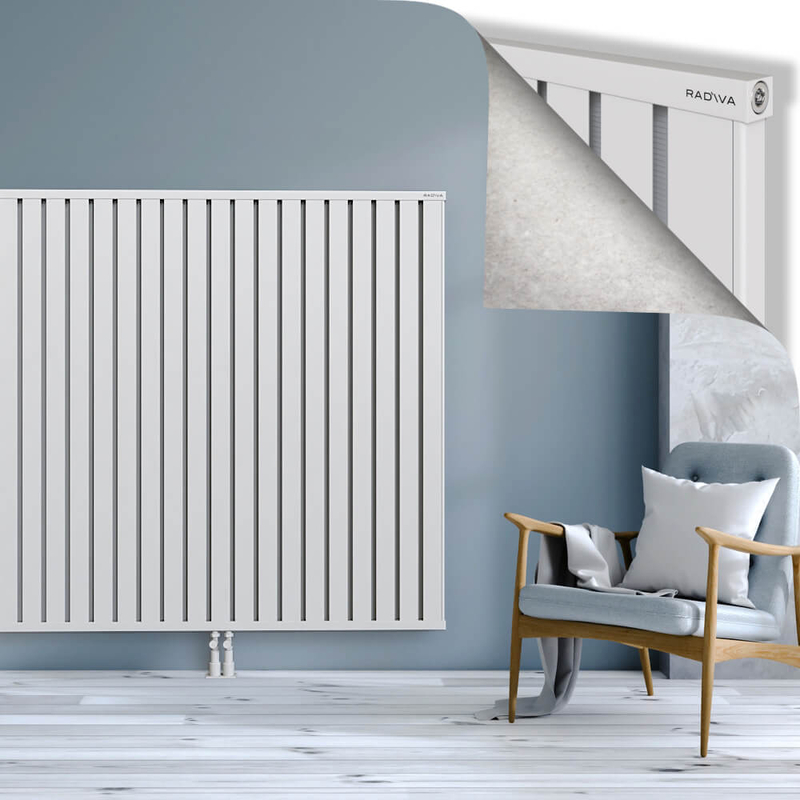 OBI Dekoratif Alüminyum Radyatör 1500x2884 Beyaz