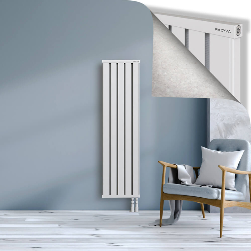 OBI Dekoratif Alüminyum Radyatör 1500x404 Beyaz