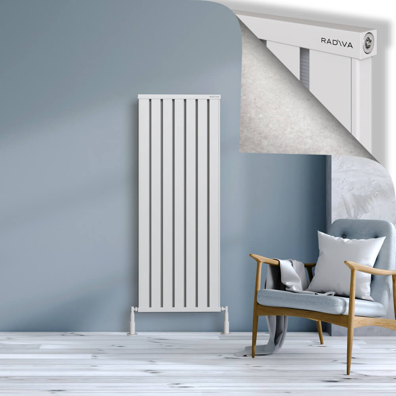 OBI Dekoratif Alüminyum Radyatör 1500x564 Beyaz