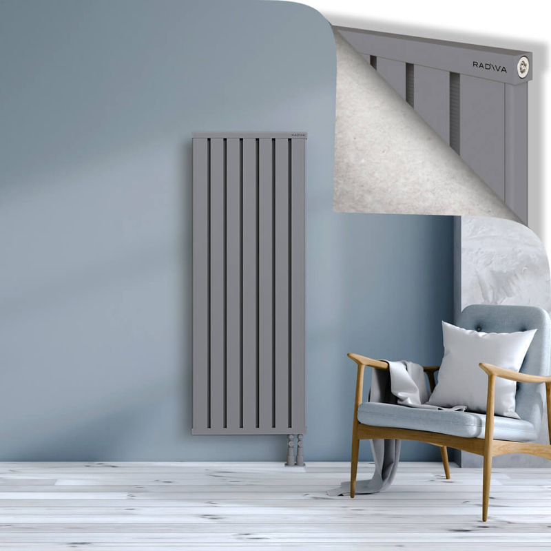 OBI Dekoratif Alüminyum Radyatör 1500x564 Gri