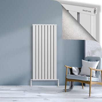 Radiva - Obi Dekoratif Alüminyum Radyatör 1500x644 Beyaz