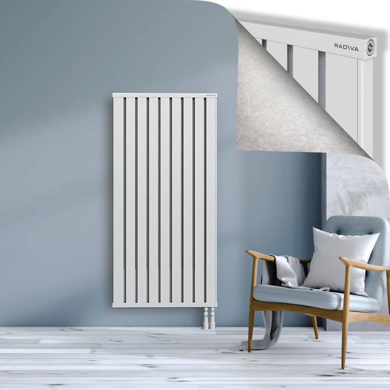 OBI Dekoratif Alüminyum Radyatör 1500x724 Beyaz