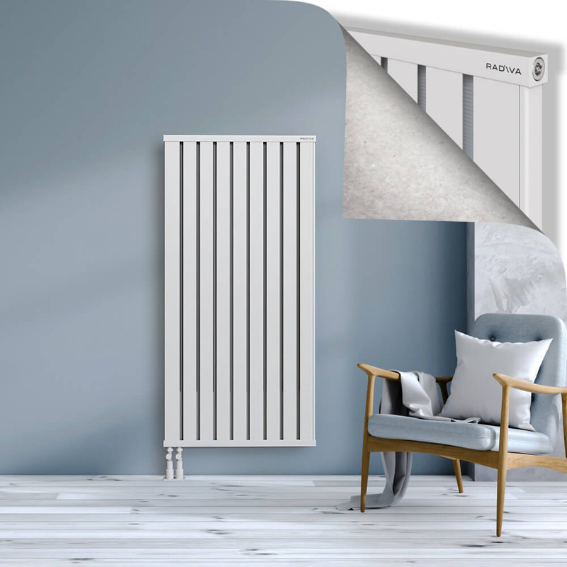 OBI Dekoratif Alüminyum Radyatör 1500x724 Beyaz