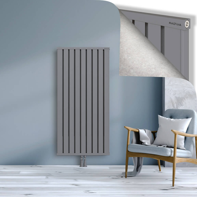 OBI Dekoratif Alüminyum Radyatör 1500x724 Gri