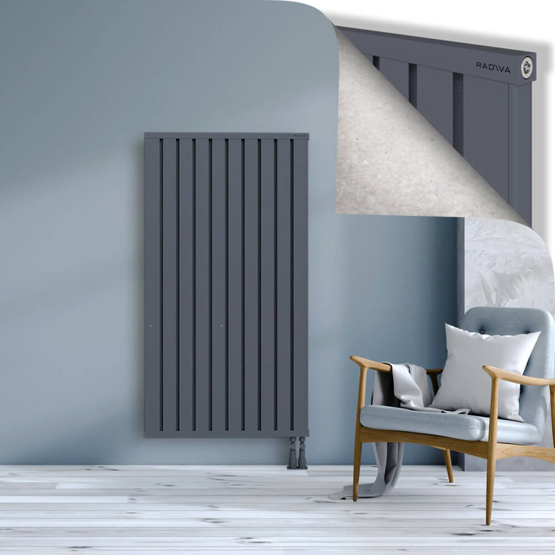 OBI Dekoratif Alüminyum Radyatör 1500x804 Antrasit