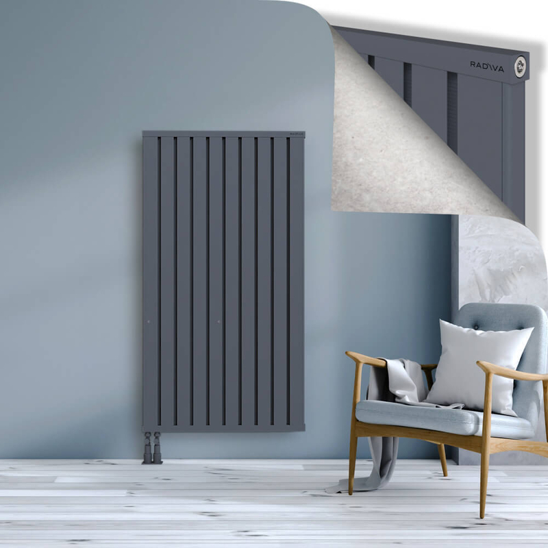 OBI Dekoratif Alüminyum Radyatör 1500x804 Antrasit
