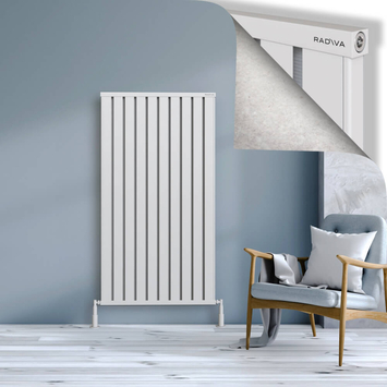 Radiva - Obi Dekoratif Alüminyum Radyatör 1500x804 Beyaz