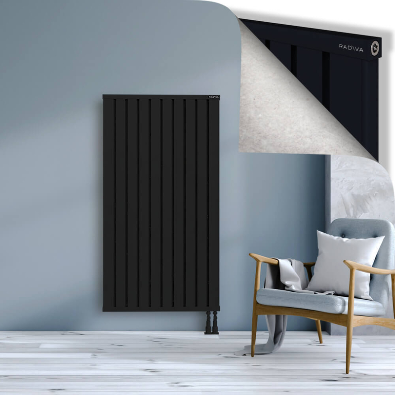 OBI Dekoratif Alüminyum Radyatör 1500x804 Siyah