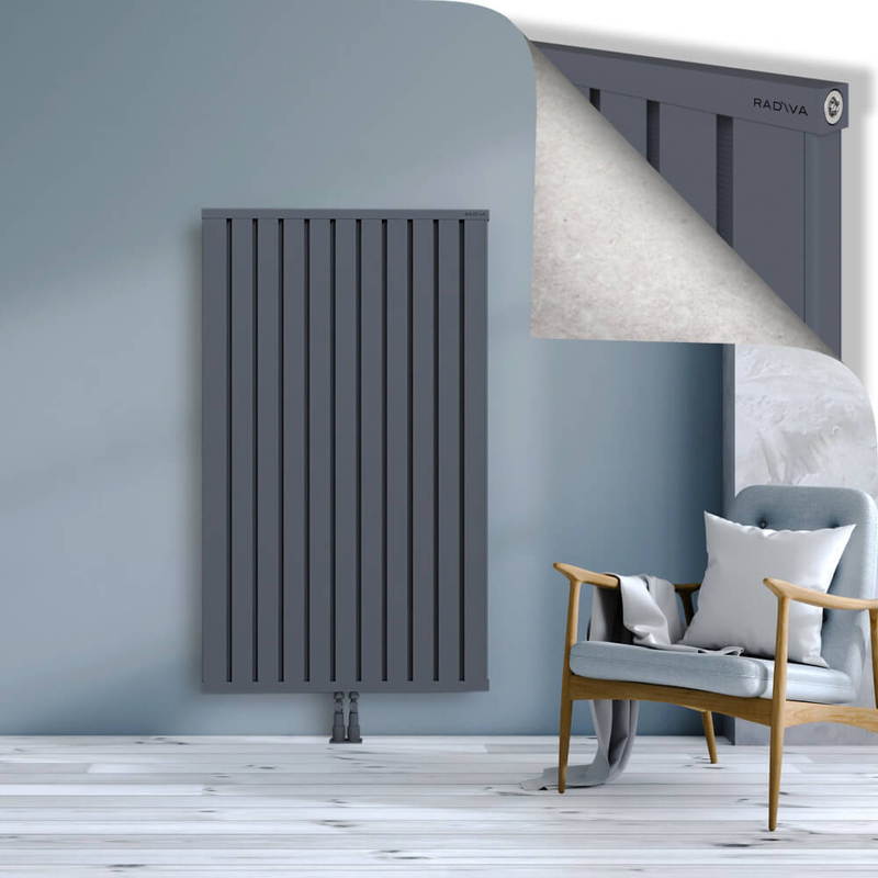 OBI Dekoratif Alüminyum Radyatör 1500x884 Antrasit