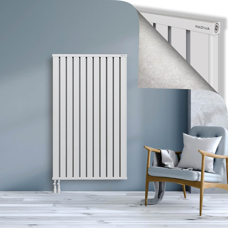 OBI Dekoratif Alüminyum Radyatör 1500x884 Beyaz