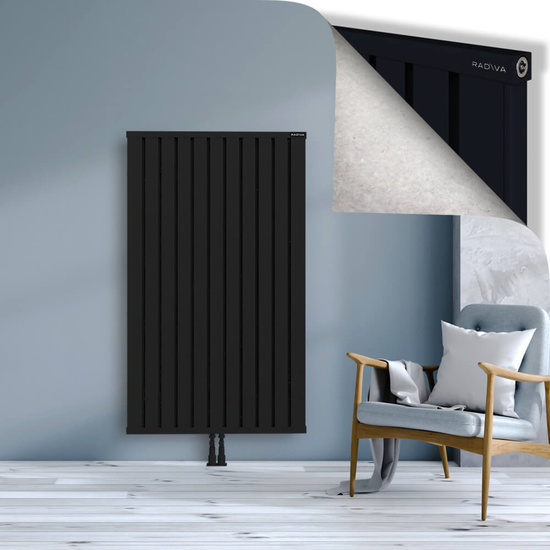 OBI Dekoratif Alüminyum Radyatör 1500x884 Siyah