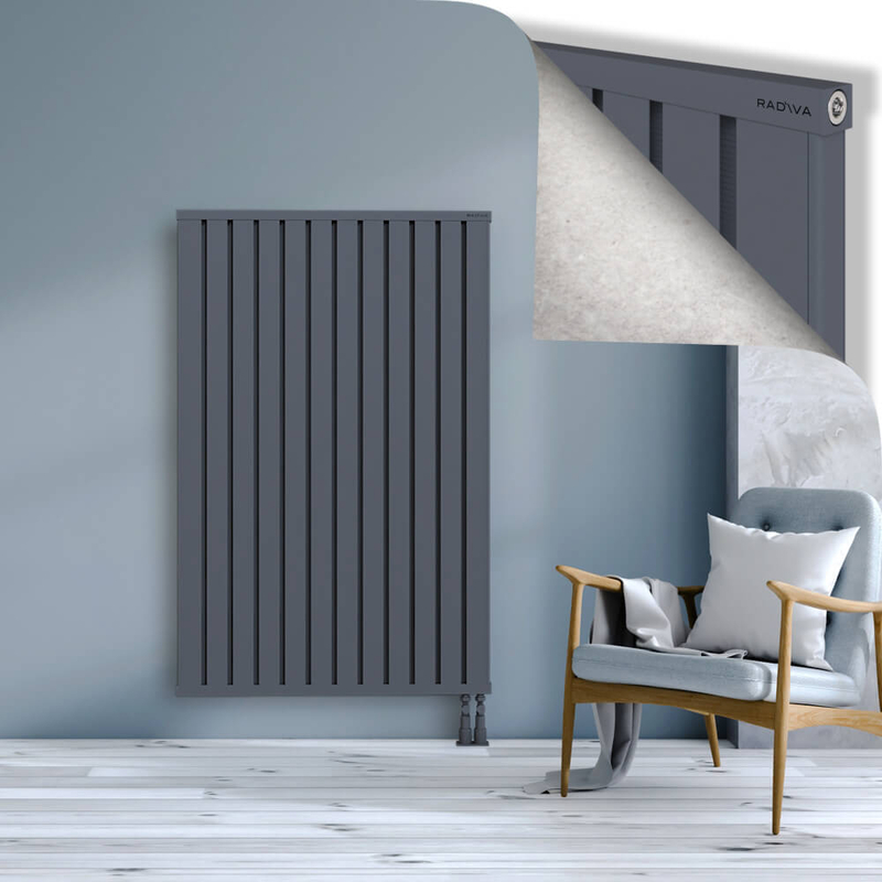 OBI Dekoratif Alüminyum Radyatör 1500x964 Antrasit
