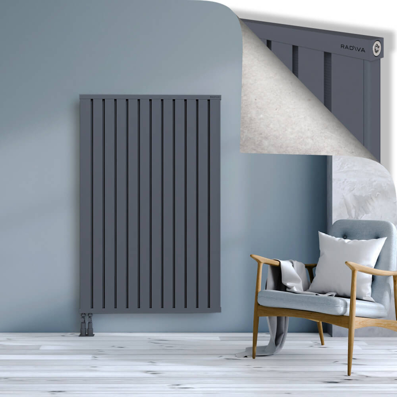 OBI Dekoratif Alüminyum Radyatör 1500x964 Antrasit