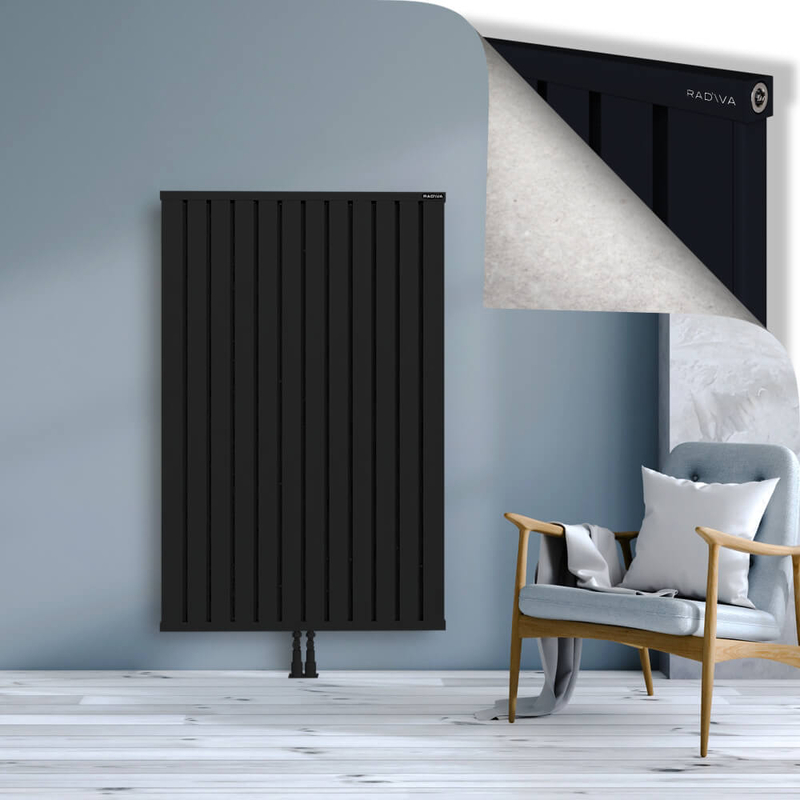 OBI Dekoratif Alüminyum Radyatör 1500x964 Siyah