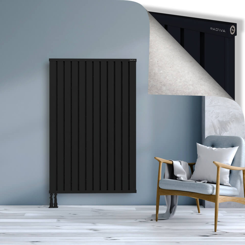 OBI Dekoratif Alüminyum Radyatör 1500x964 Siyah