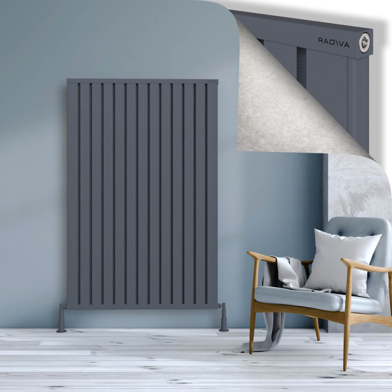 OBI Dekoratif Alüminyum Radyatör 1600x1044 Antrasit