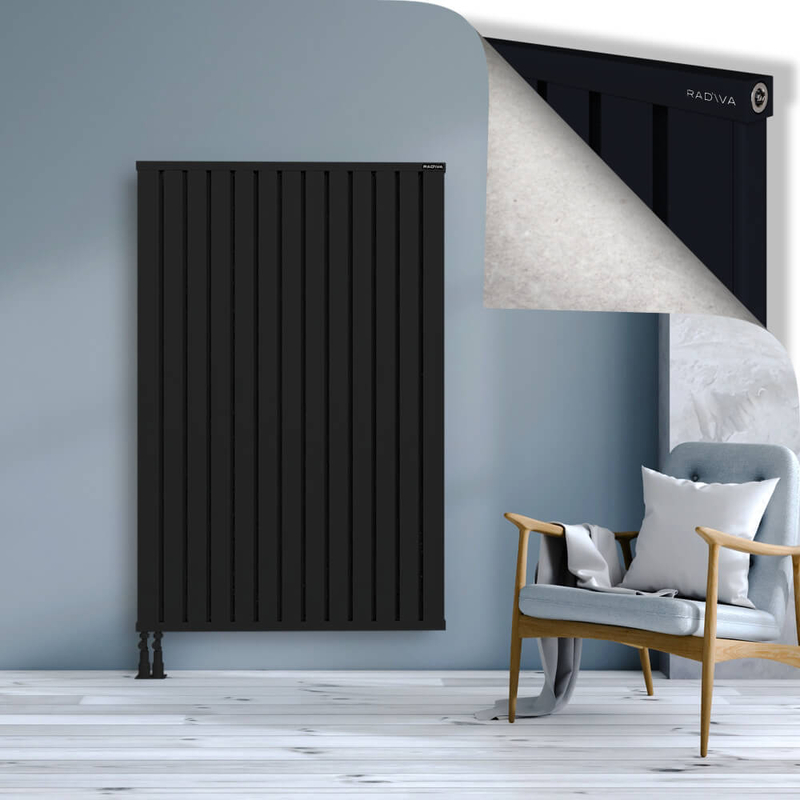 OBI Dekoratif Alüminyum Radyatör 1600x1044 Siyah