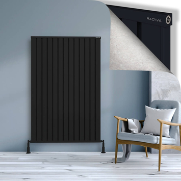 Radiva - Obi Dekoratif Alüminyum Radyatör 1600x1044 Siyah