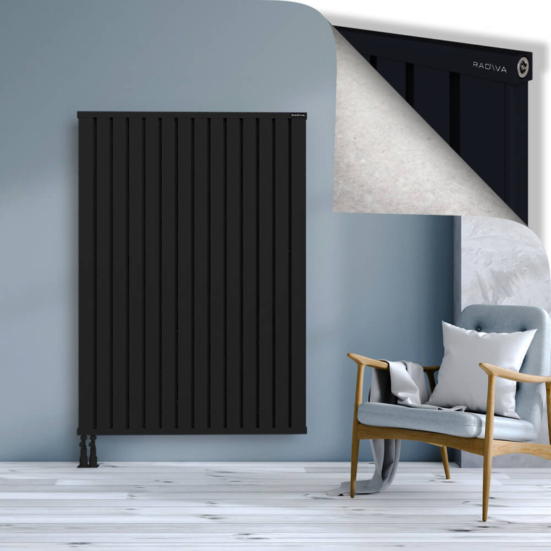 OBI Dekoratif Alüminyum Radyatör 1600x1124 Siyah