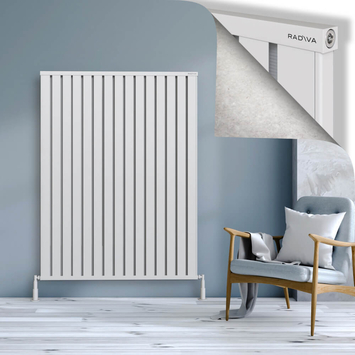 Radiva - Obi Dekoratif Alüminyum Radyatör 1600x1204 Beyaz