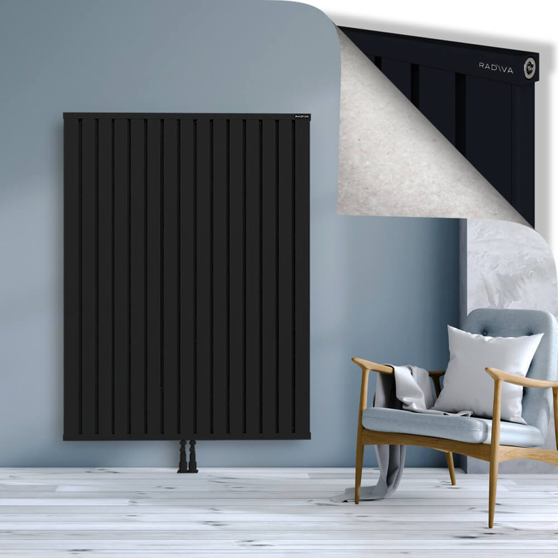OBI Dekoratif Alüminyum Radyatör 1600x1204 Siyah