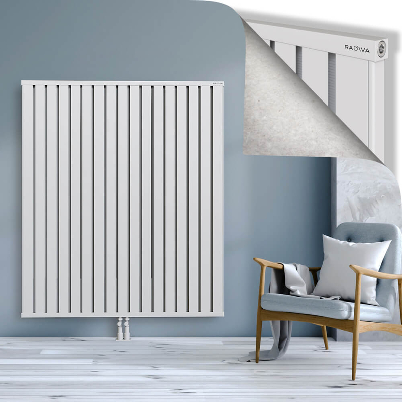 OBI Dekoratif Alüminyum Radyatör 1600x1364 Beyaz
