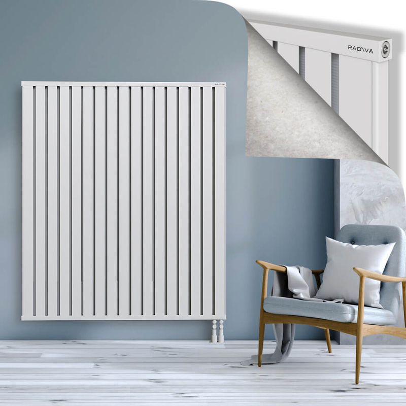 OBI Dekoratif Alüminyum Radyatör 1600x1364 Beyaz