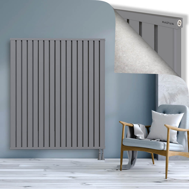 OBI Dekoratif Alüminyum Radyatör 1600x1364 Gri