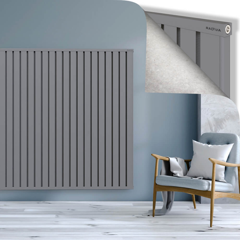 OBI Dekoratif Alüminyum Radyatör 1600x1684 Gri