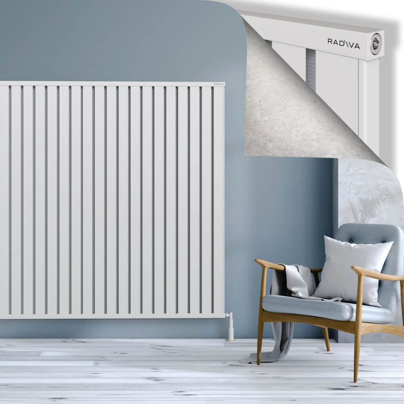 OBI Dekoratif Alüminyum Radyatör 1600x1764 Beyaz