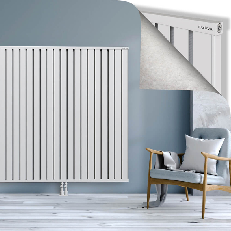 OBI Dekoratif Alüminyum Radyatör 1600x1764 Beyaz