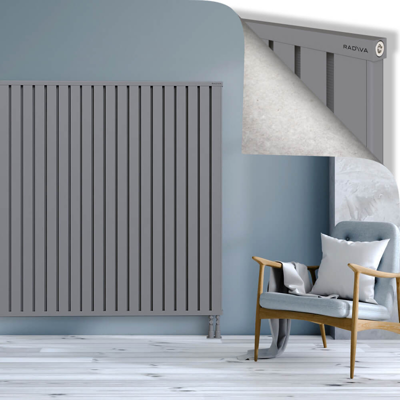 OBI Dekoratif Alüminyum Radyatör 1600x1764 Gri