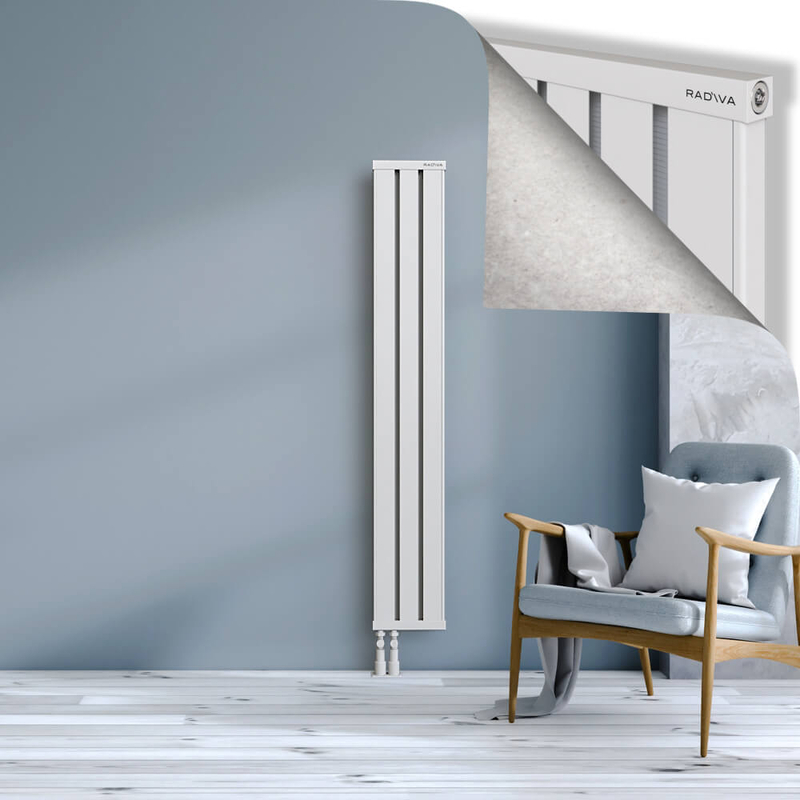 OBI Dekoratif Alüminyum Radyatör 1600x244 Beyaz