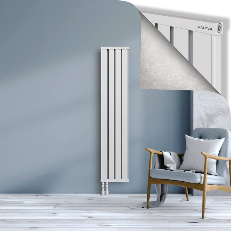 OBI Dekoratif Alüminyum Radyatör 1600x324 Beyaz
