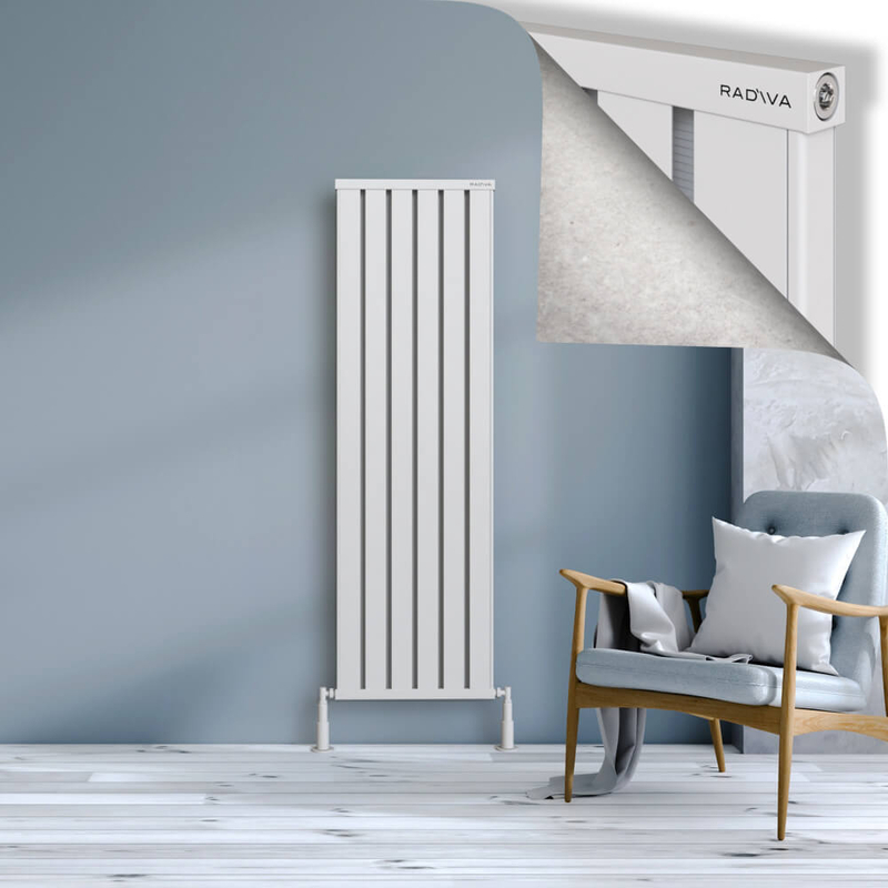 OBI Dekoratif Alüminyum Radyatör 1600x484 Beyaz