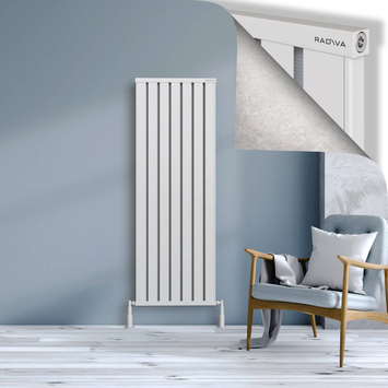 Radiva - Obi Dekoratif Alüminyum Radyatör 1600x564 Beyaz