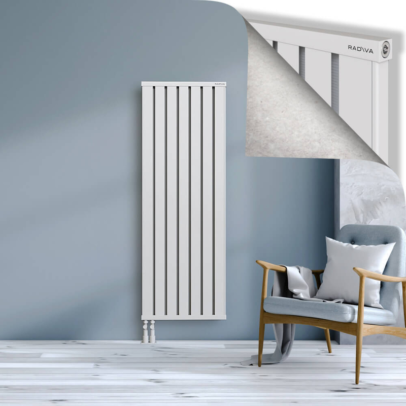 OBI Dekoratif Alüminyum Radyatör 1600x564 Beyaz