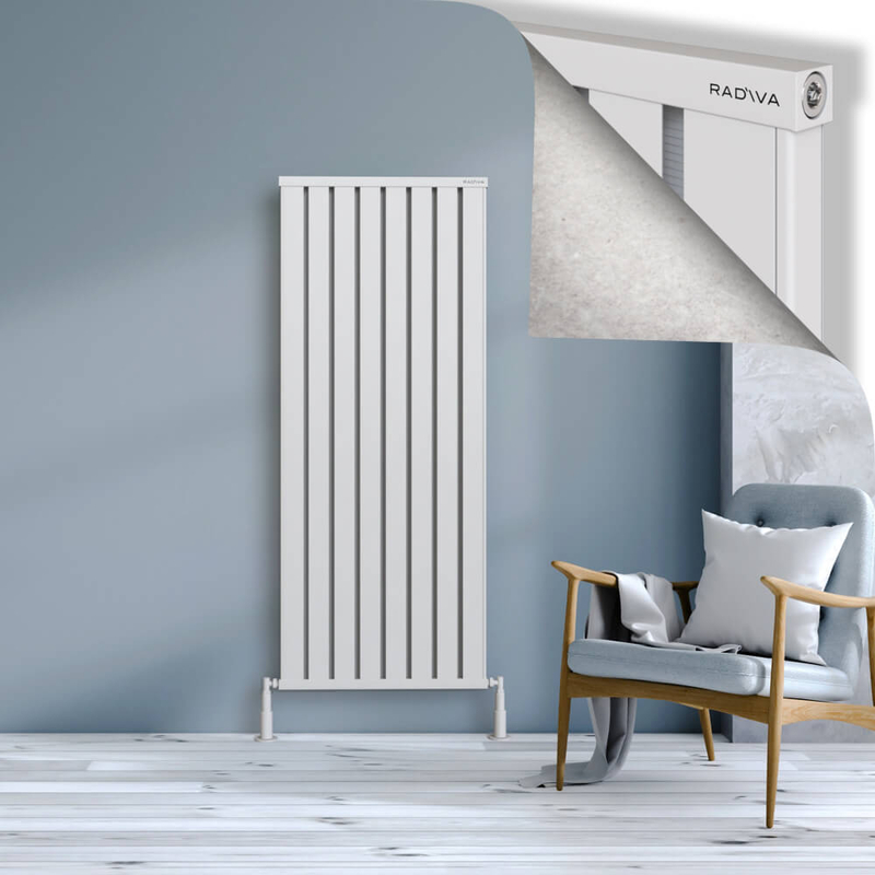 OBI Dekoratif Alüminyum Radyatör 1600x644 Beyaz