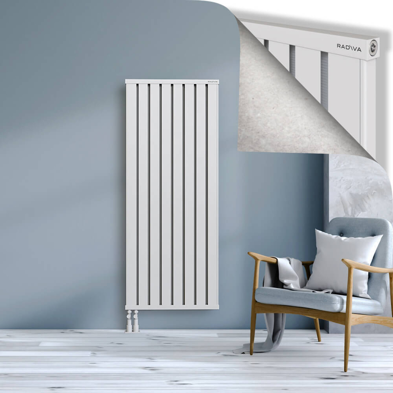 OBI Dekoratif Alüminyum Radyatör 1600x644 Beyaz