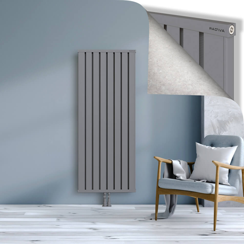 OBI Dekoratif Alüminyum Radyatör 1600x644 Gri