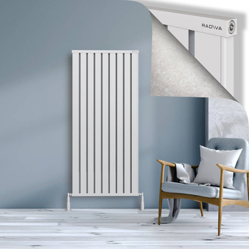 Radiva - Obi Dekoratif Alüminyum Radyatör 1600x724 Beyaz