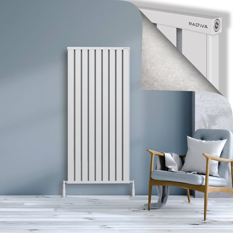 OBI Dekoratif Alüminyum Radyatör 1600x724 Beyaz