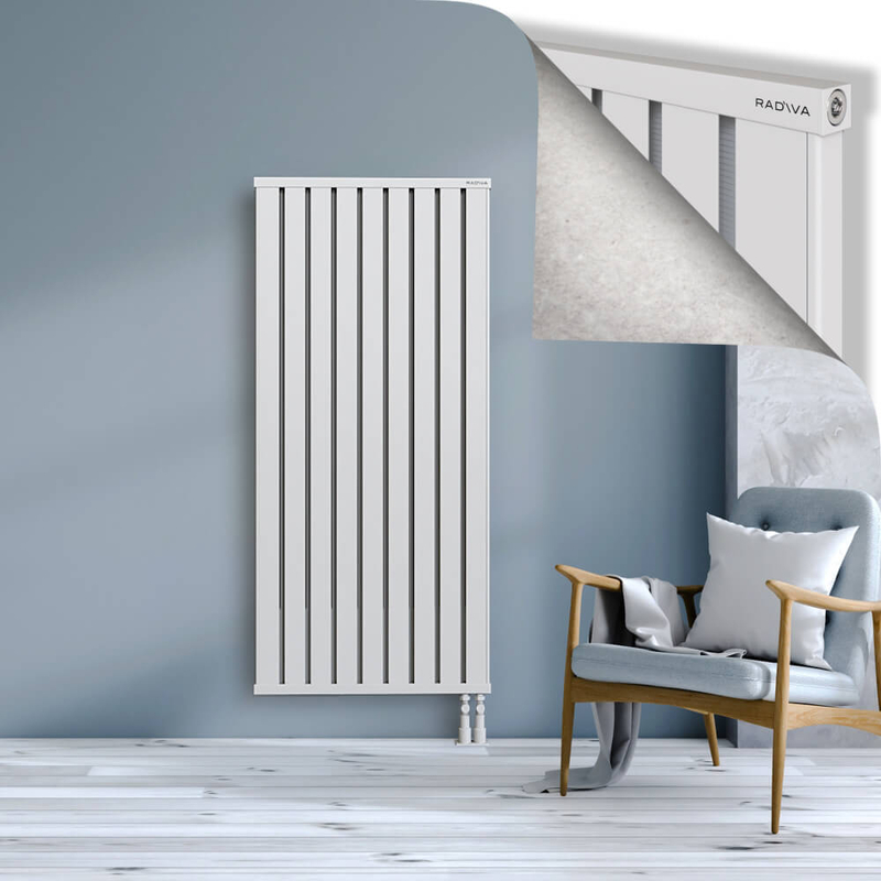 OBI Dekoratif Alüminyum Radyatör 1600x724 Beyaz