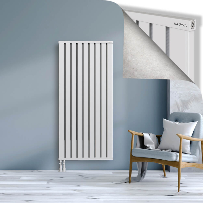 OBI Dekoratif Alüminyum Radyatör 1600x724 Beyaz